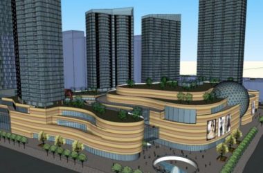 SketchUp Business Model: Modern Multi-Story Commercial Plaza Design-BIM WORLD