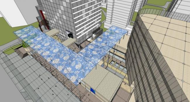 SketchUp Complex Model | Modern Super High-Rise Design