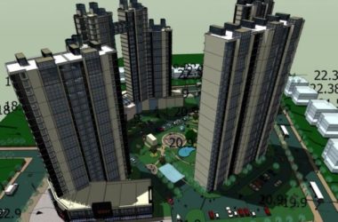 SketchUp Residential Models: Modern and High-Rise Building Designs-BIM WORLD