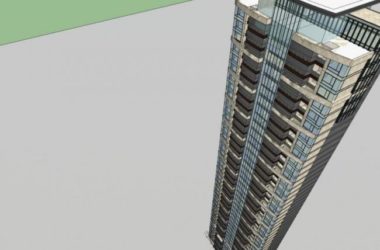 Modern High-Rise Residential Buildings | SketchUp Residential Model-BIM WORLD