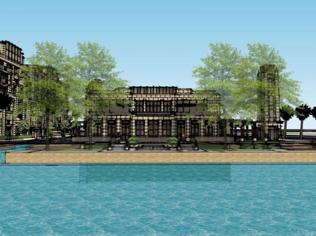 SketchUp Residential Models: Multi-Story Homes, Garden Villas, and Classic Designs