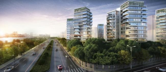 Modern Small High-Rise Residential Buildings | SketchUp Residential Models