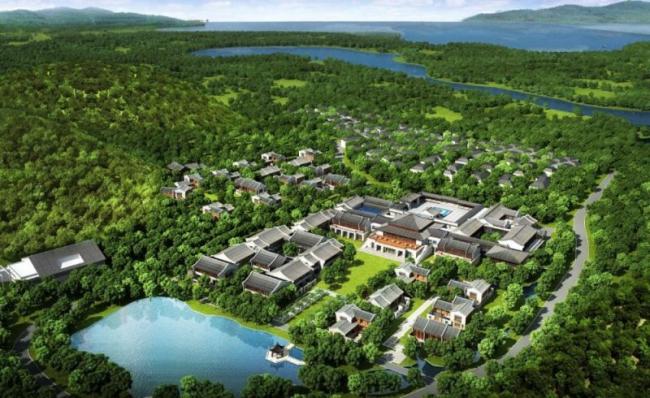 SketchUp Hotel Models: Multi-Story Hotels, Resort Villas, and Traditional Chinese Designs