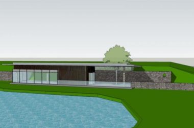 SketchUp Design: Modern Station Road Bridge at the Cruise Terminal-BIM WORLD