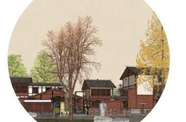 SketchUp Residential Design: Chinese-Style Homestay Model-BIM WORLD