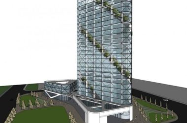 SketchUp Business Model: Designing a Modern Multi-Story Commercial Complex-BIM WORLD
