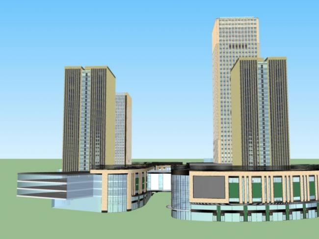 SketchUp Tutorial: Designing a Modern Multi-Story Commercial Complex