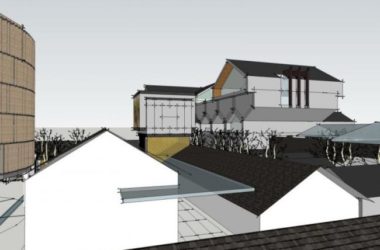 SketchUp Business Model: Multi-Story Commercial Street in Modern Chinese Style-BIM WORLD