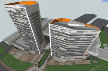 SketchUp Business Model: Designing a Modern High-Rise Commercial Complex-BIM WORLD