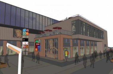 SketchUp Business Model: Modern Multi-Story Commercial Street Design-BIM WORLD
