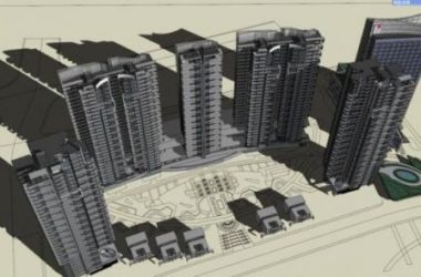 Modern High-Rise Residential Buildings in SketchUp: Contemporary Design Models-BIM WORLD