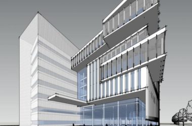 SketchUp Cultural Model: Modern Multi-Story Library Architecture-BIM WORLD