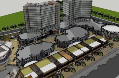 SketchUp Complex Model: Modern Multi-Story Commercial Building-BIM WORLD
