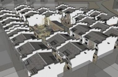 SketchUp Residential Model: Multi-Story Oriental Neoclassical Home with Modern Chinese Design-BIM WORLD
