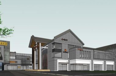 SketchUp Complex Model: Multi-Story Commercial Building in Modern Chinese Style-BIM WORLD