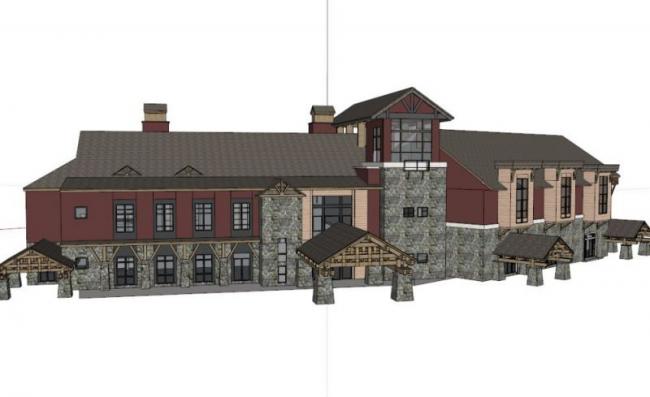 SketchUp Business Model: Designing a Multi-Story European Classical Style Club