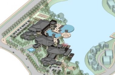 SketchUp Business Model Featuring Clubhouse in European Classical Style-BIM WORLD