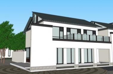 SketchUp Business Model | Clubhouse with Modern Chinese Design-BIM WORLD