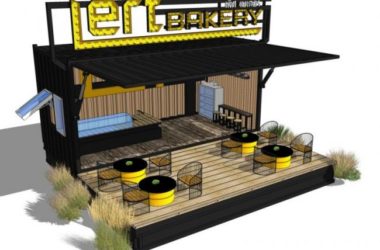 SketchUp Business Model: Modern Low-Level Store Design-BIM WORLD
