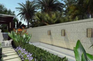 Modern Villa Garden Landscape Design in SketchUp-BIM WORLD
