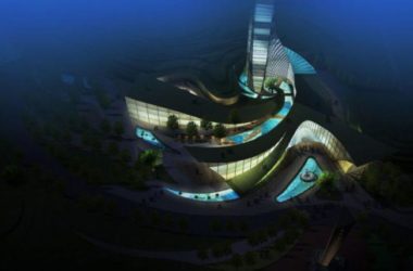 Modern Multi-Story Cultural Exhibition Hall | SketchUp Architectural Model-BIM WORLD