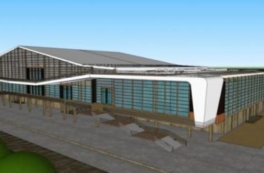 SketchUp Business Model: Modern Multi-Story Clubhouse Design-BIM WORLD