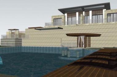 Modern Villa Landscape Design in SketchUp-BIM WORLD