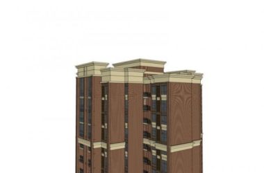 SketchUp Residential Models: High-Rise Buildings in Classical Style-BIM WORLD