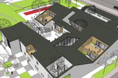 Modern Kindergarten Campus Design | SketchUp School Model for Educational Architecture-BIM WORLD