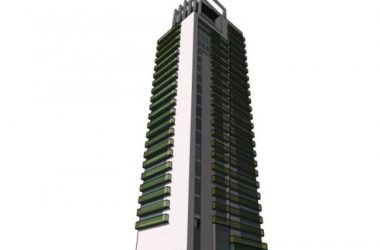 SketchUp Office Model | Modern Super High-Rise Office Building Design-BIM WORLD