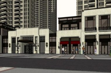 Classical-Style High-Rise Residential Building with Ground-Floor Commercial Space in SketchUp-BIM WORLD