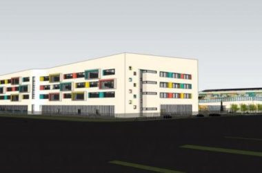 Modern Multi-Story Kindergarten and Campus Building | SketchUp School Model-BIM WORLD