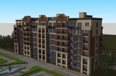 Classical Multi-Story Residential Model in SketchUp-BIM WORLD