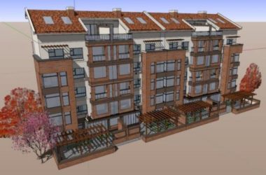 Classical Multi-Story Residential Model in SketchUp-BIM WORLD