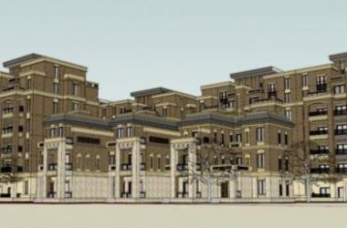 Classical Multi-Story Residential Model in SketchUp-BIM WORLD