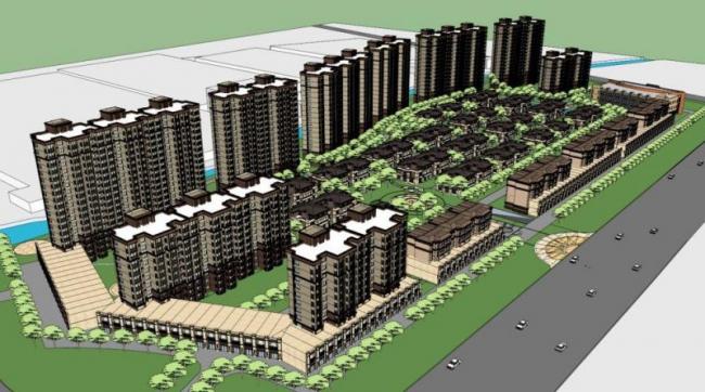 SketchUp Residential Models: High-Rise and Classical-Style Buildings