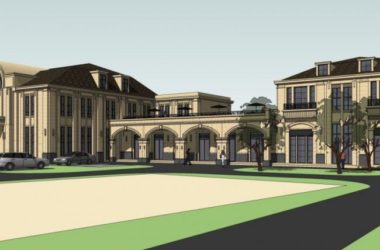 SketchUp Business Model: Designing a Classical Style Farmhouse Clubhouse-BIM WORLD