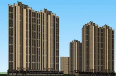 SketchUp Model of a Neoclassical Super High-Rise Residential Building with Ground Floor Retail-BIM WORLD