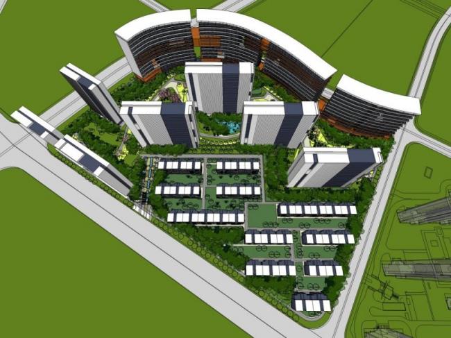 Modern Residential Landscape Design with SketchUp Modeling