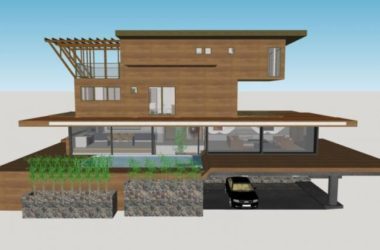 Modern Solo Villa Design | SketchUp 3D Model-BIM WORLD