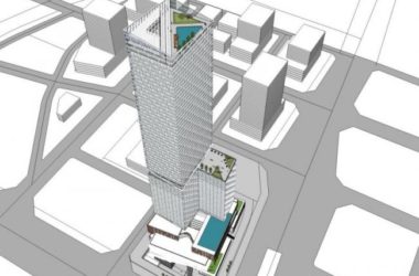 Modern Multi-Story Commercial Complex Modeled in SketchUp-BIM WORLD