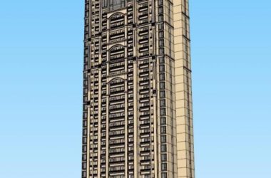 SketchUp Residential Models: Classical High-Rise Apartment Buildings-BIM WORLD