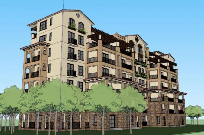 SketchUp Residential Model: Multi-Story Classical Tuscany Home