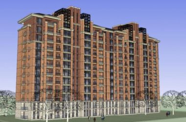 SketchUp Residential Models: Classical Style High-Rise Buildings-BIM WORLD