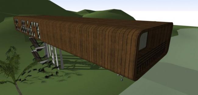 SketchUp Business Model: A Modern Clubhouse Design Approach