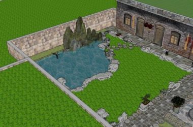 SketchUp Residential Design | Cave Kiln in Oriental Neoclassical Style-BIM WORLD