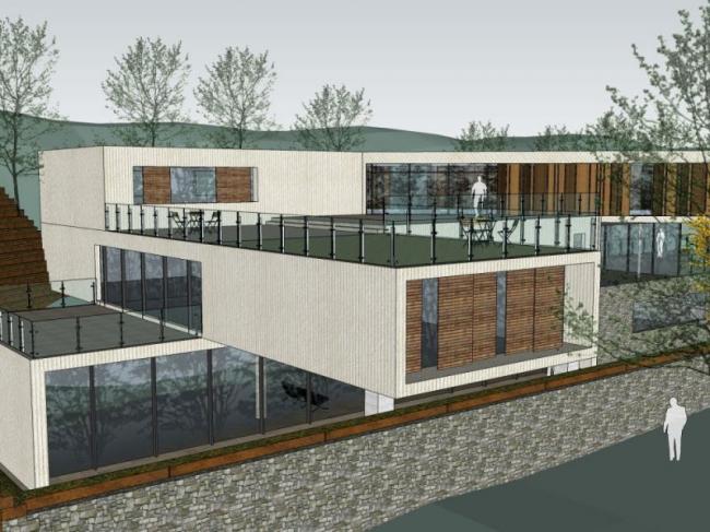 SketchUp Business Model: Designing a Modern Low-Level Clubhouse
