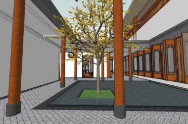 SketchUp Business Model: Exploring Clubhouse and Oriental Neoclassical Styles-BIM WORLD