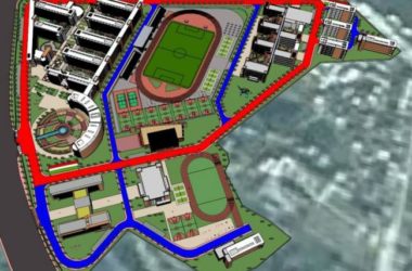 SketchUp School Model | Multi-Story Elementary School Campus with Modern Educational Architecture-BIM WORLD