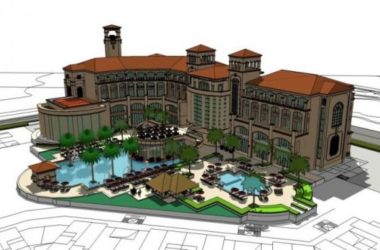SketchUp Multi-Story Hotel Model | Spanish and Classical Style Designs-BIM WORLD
